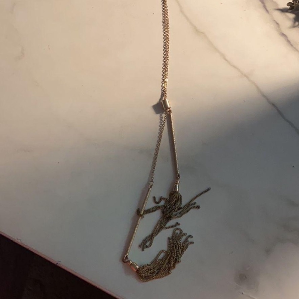 Gold necklace